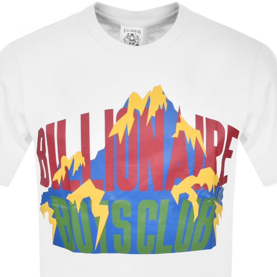 Alternative Image for ProductBillionaire Boys Club Mountain Logo T Shirt White2
